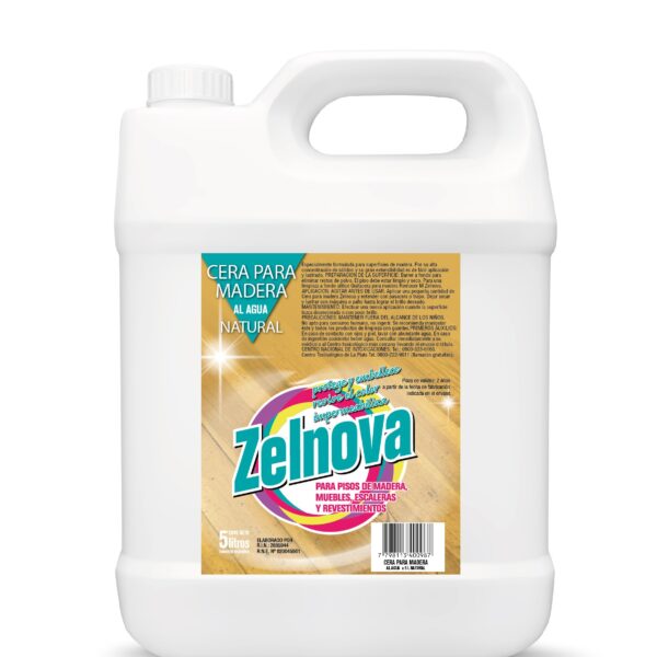 Cera Para Madera Liquida x 5 Litros Natural